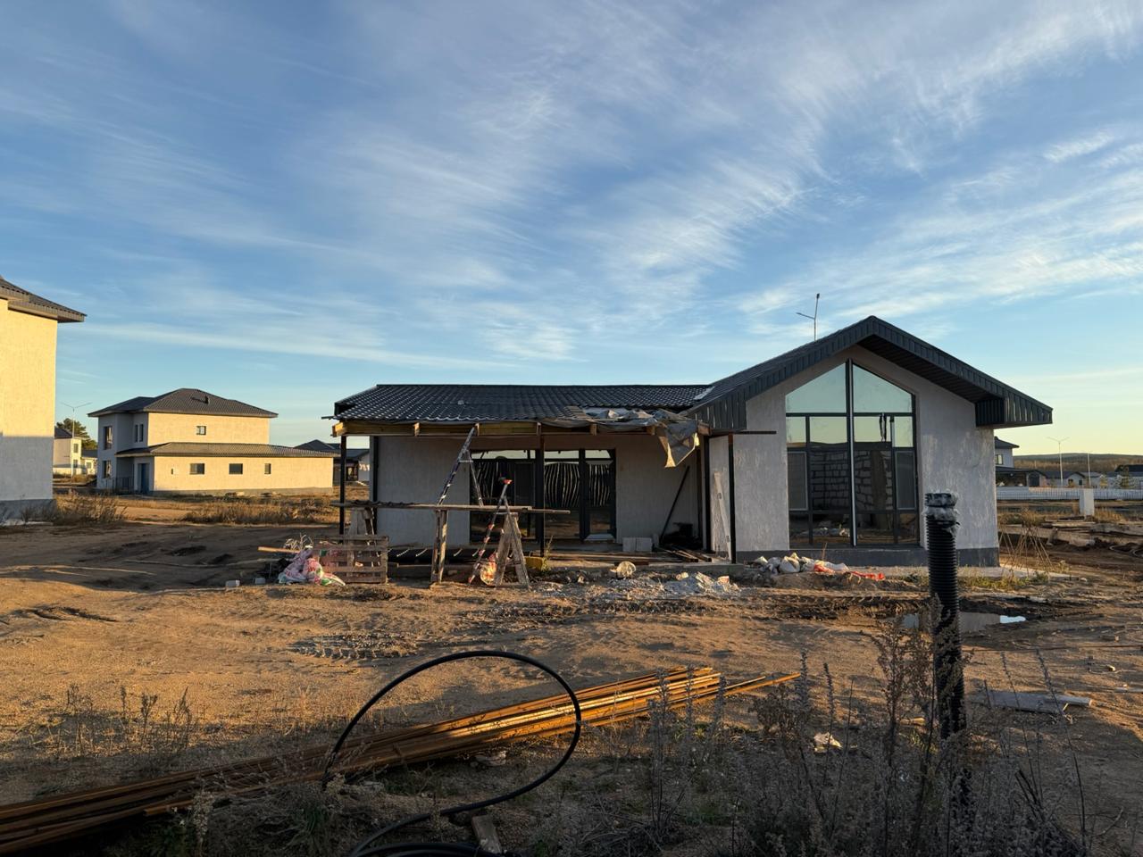 Исходное состояние участка перед проектированием